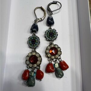 Ayala Bar Multicolor Dangle Earrings
